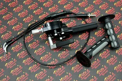 Dual Gasser Throttle Thumb & Twist Kit For Yamaha Banshee + Vito's Cable + Grips • $149.99