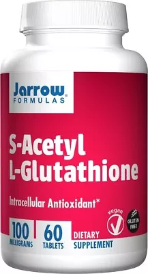 Jarrow Formulas  S-Acetyl L-Glutathione 100mg - 60tabs • £32.87