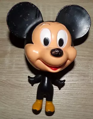 Vintage 1970s Mickey Mouse Pull String Silly Talk Doll Figure • £14.50