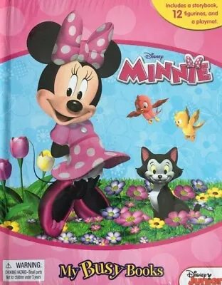 Disney Minnie Mouse My Busy Books Playset 12 Figurines Storybook Set - New • $12.79