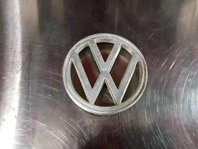 VW Volkswagen Hood Emblem Aluminum Badge 113853601B 3.25” Original USED OEM #2 • $25