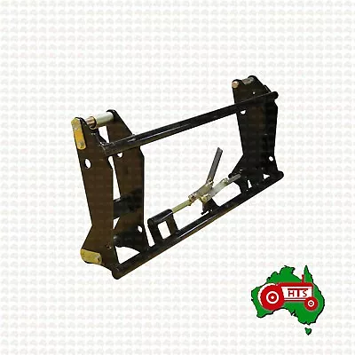 $780 • Buy Tractor Euro Quick Hitch Change Frame Head Stock Bracket Loader Mechanical Lock
