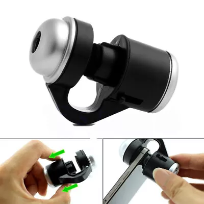 30X Zoom Bright LED Stereo Microscope Magnifier Clip-On Cell Phone Camera Lens • $10.09