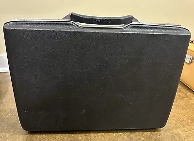 Vintage Samsonite Briefcase Attaché Black Multi Pocket Hard Shell Lock No Key • $37