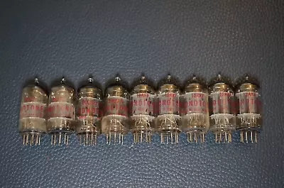 9 Sonotone By Telefunken 5 ECC83 2 ECC81 By Mullard 2 ECC82 Tube 12AX7 12AU7 • $399