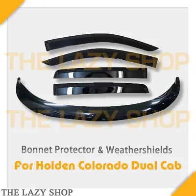 $144 • Buy Bonnet Protector, Weathershields For Holden Colorado RG Dual Cab 2016+ #B