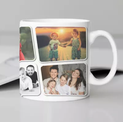 Personalised Mug Any Image Family Photo Design Custom Gift Tea Coffee Cup 11oz • £5.89