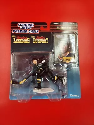 Mario Lemieux 3rd Edition Kenner Starting Lineup NHL Figure New On Sealed Card • $13.06