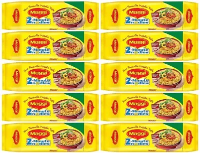 10 Packs X Maggi 2 Minutes Noodles Masala 560g- Maggi Real Taste Indian Snack • $99.99