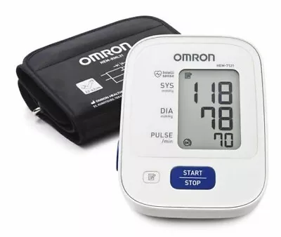 Omron Digital Blood Pressure Monitor - White (HEM-7121) • $107.70