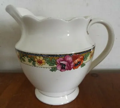 Vintage Falcon Ware Jug Milk / Juice / Water Holds Over A Litre - Numbered 4551 • £1.79