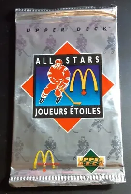 1992-93 McDonalds Upper Deck NHL All Stars (1) Hockey Card Pack • $2.54