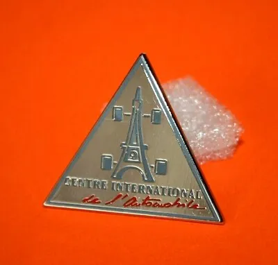 Pin's Lapel Pin's Pin INTERNATIONAL CENTER OF THE AUTOMOBILE EIFFEL TOWER Zamac • $4.21