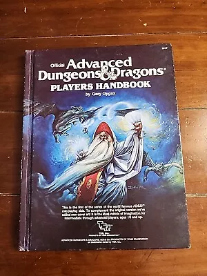 Advanced Dungeons & Dragons PLAYERS HANDBOOK 1978 Special Reference Work   #2010 • $22