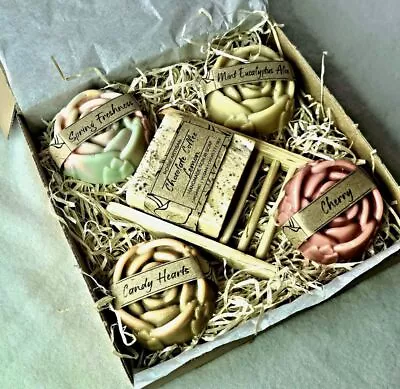 Artisan Soaps Gift Sets Handmade 100% Natural Vegan Luxury SLS-Free Paraben-Free • £15.90