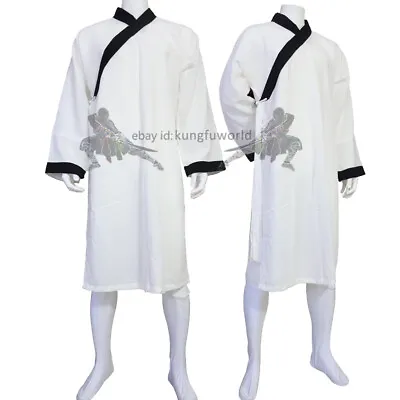 Shaolin Monk Wudang Taoist Robe Tai Chi Suit Martial Arts Wing Chun Uniforms • $55