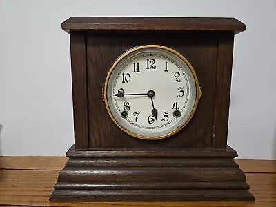 Vintage Ingraham Wood Mantel Clock ( See Description) • $50