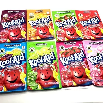 £1.99 • Buy Kool Aid American Powder Mix Drink Single Sachets Packets Made In USA UK STOCK 