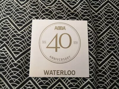 Very Rare Abba 40th Anniversary Waterloo CD Single Tate Modern • £70