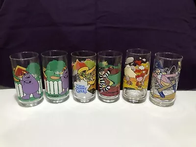 Set Of 6 Vintage 1977 McDonalds Collector Series Glasses Collectible • $7.35