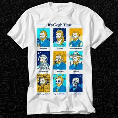 Vincent Van Ghost It's Gogh Time Limited Edition Poster Best Seller T Shirt 480 • £6.35