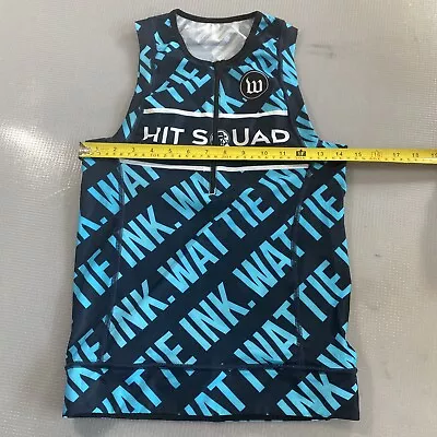 Wattie Ink Mens Size Small S Tri Triathlon Top (8852-48) • $17.27