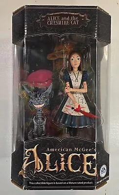 American Mcgees Alice And Cheshire Cat Figure 2000 Bloody Rare HTF Action Figure • $666
