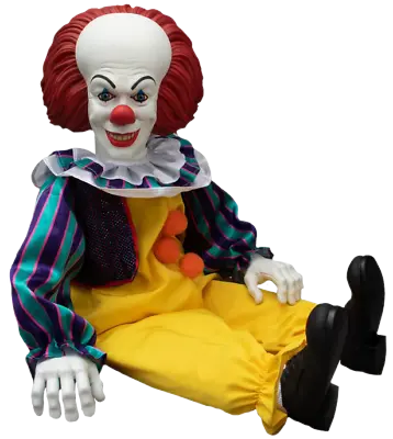 It (1990) - Pennywise 18” Roto Plush Horror Doll • $91.33