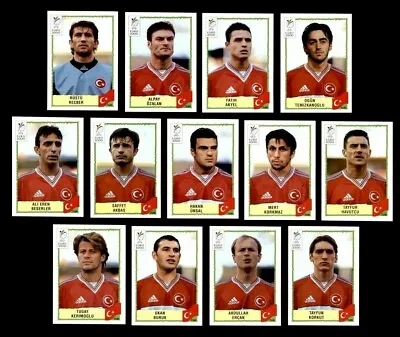 Panini Euro 2000 - Turkey Team X 13 Stickers • £3.99