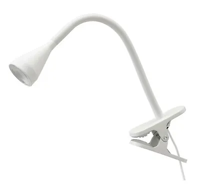  IKEA NÄVLINGE LED LAMP Spotlight White Lamp Clip Lighting BRIGHT ADJUSTABLE  • £17