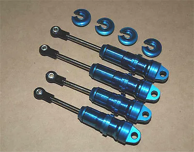 Performance Big Bore Shock 4 ECX Torment 1/10 Brushless W/4mm Shaft -Blu • $26.09