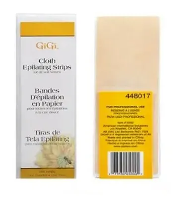 GIGI Wax Collar Or Epilating Strips (1pc)  --  FREE SHIPPING • $6.99