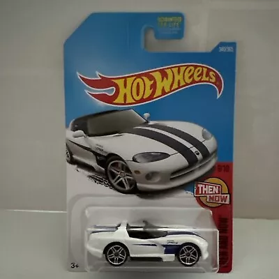 2017 Hot Wheels Dodge Viper RT/10 White Then And Now New Sealed • $1.50