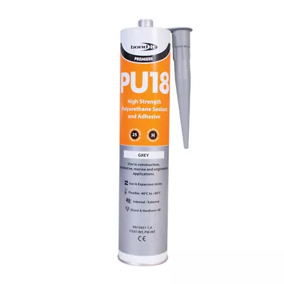 £6.80 • Buy High Strength Polyurethane Adhesive & Sealant Grey Pu18 Marine Koi Fish Pond