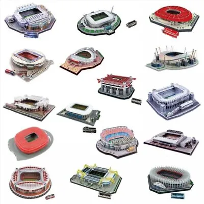 Football Club 3D Stadium Model Jigsaw Puzzle - Man Utd Liverpool Arsenal & More! • £13.62