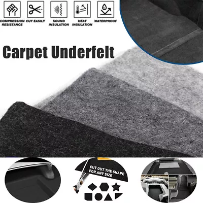 Anti Skidding Boat Carpet Car Felt Marine Wall Floor Underlay Interior Renovate • $19.09