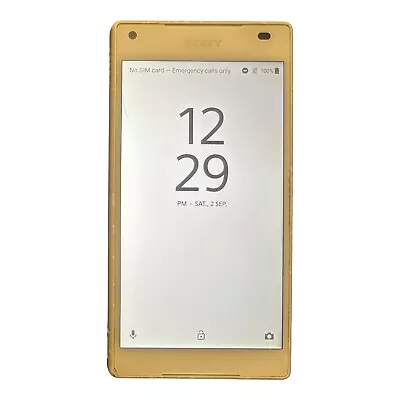 Sony Xperia Z5 Compact (E5823) 32GB White - Unlocked & Tested • $84.95