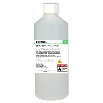 Ethanol - Denatured Ethyl Alcohol 99% 1lt • $17.95