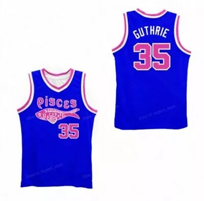 Custom Erving Moses Guthrie #35 Basketball Jersey The Fish That Saved S-6XL • $29.99