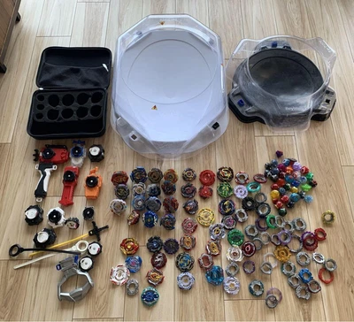 £267.36 • Buy Beyblade Burst Toys Lot Of Set With 2 Stadiums With Case Lot Bulk Bundle Set