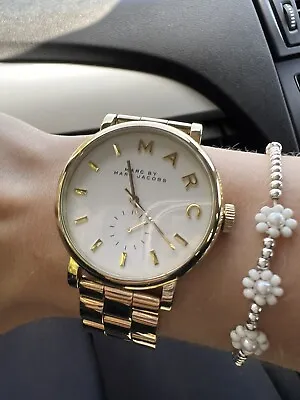 Marc Jacobs Watch Women Gold Ladies Baker Watch  • £80