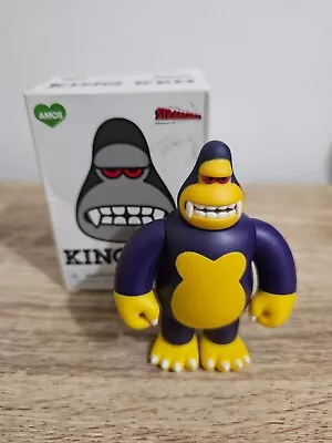 King Ken Purple By James Jarvis AMOS Toys Strangeco 3.5  Vinyl Mini Figure • £24.99