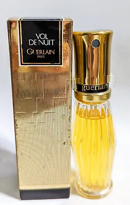 Guerlain Vol De Nuit Eau De Cologne 45ml / 1.5oz Spray Vintage Free Shipping • $129.90