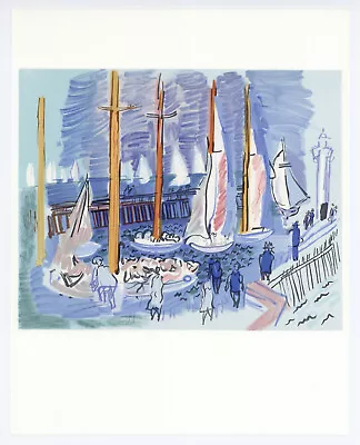 Raoul Dufy Lithograph Printed By Mourlot  6878914 • $199.99