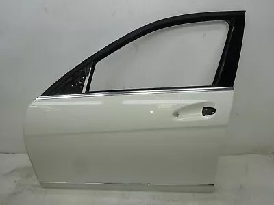 08-14 Mercedes C300 W204 Front Left Side Exterior Door Shell White OEM DE231098 • $380