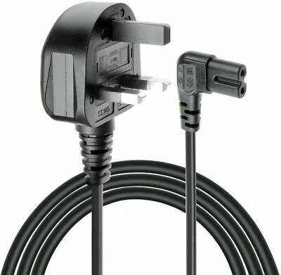 £7.99 • Buy New Right Angle 3M Long Mains Power Cable For Samsung LED Flat TV - NEW
