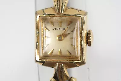 1950s' Vintage Longines Ladies 10k GF Wrist Watch (needs Service) • $50.25