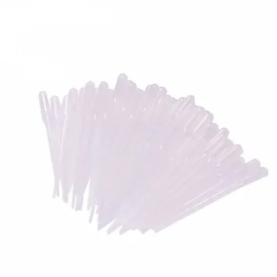 100- 3ml Durable Dropper Transfer Graduated Pipettes Disposable Plastic USA Sale • $6.87