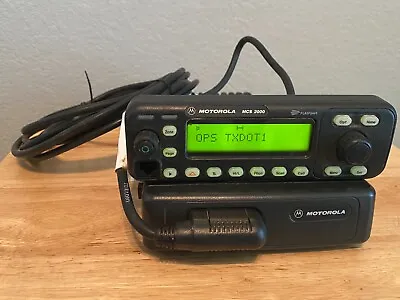 Motorola MCS2000 M01KLM9PW6AN Radio Remote Head & Cable VHF 146-174 Mhz 110Watt • $125