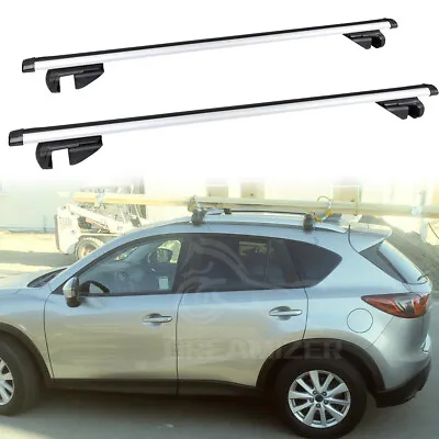 For Mazda CX-5 CX-7 CX-6 48  Roof Rack Cross Bar Luggage Cargo Carrier Aluminum • $109.33